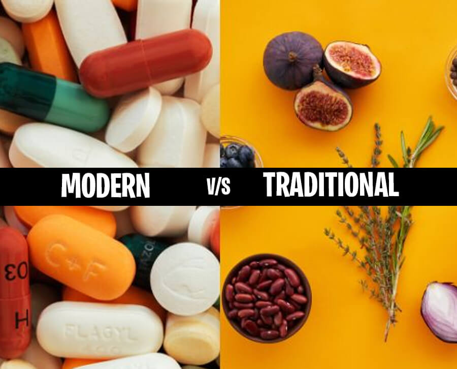 Traditional vs Modern Medicine
